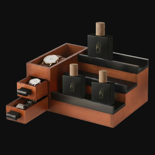 The Loku Perfume Organzier Rack